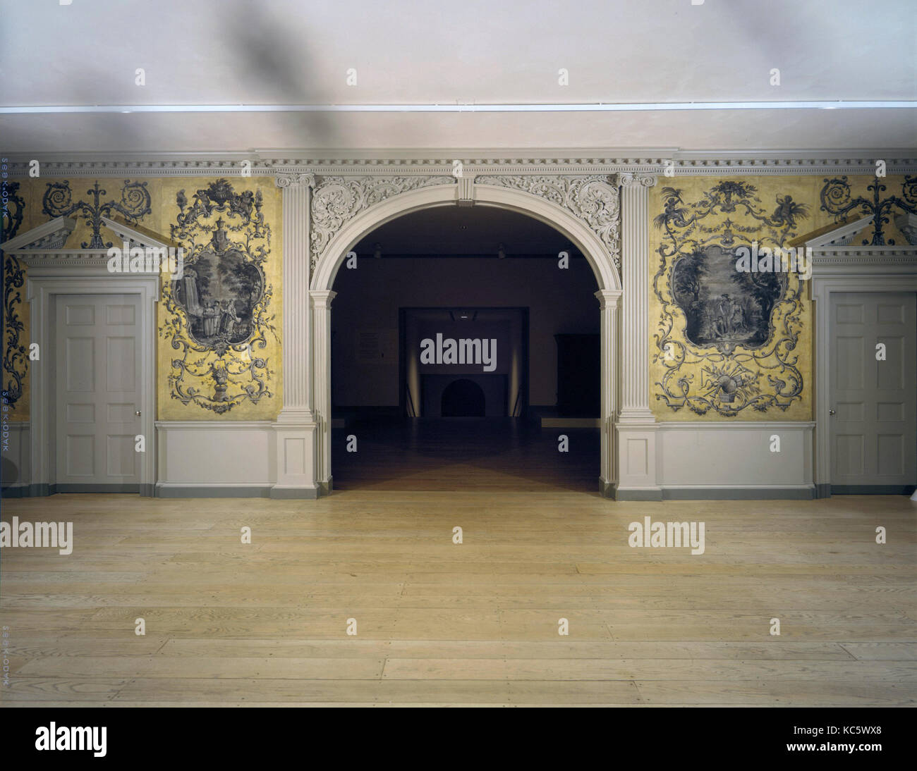 Door from the Great Hall of Van Rensselaer Manor House, Albany, New