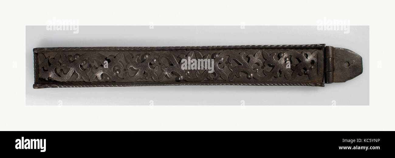 2 x Pairs 17/" Long BLACK CAST IRON TEE HINGE Strap Door//Gate//Shed Country Gothic