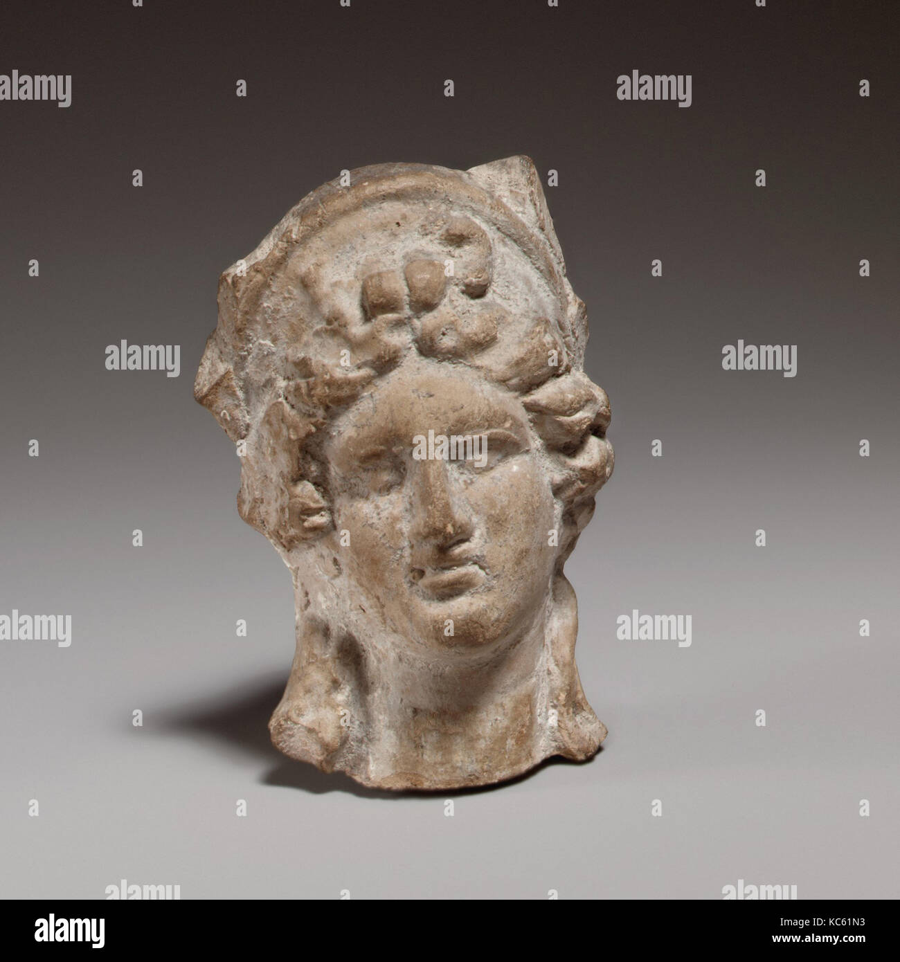 Female head, Late Hellenistic–Early Roman, 1st century B.C.–1st century ...