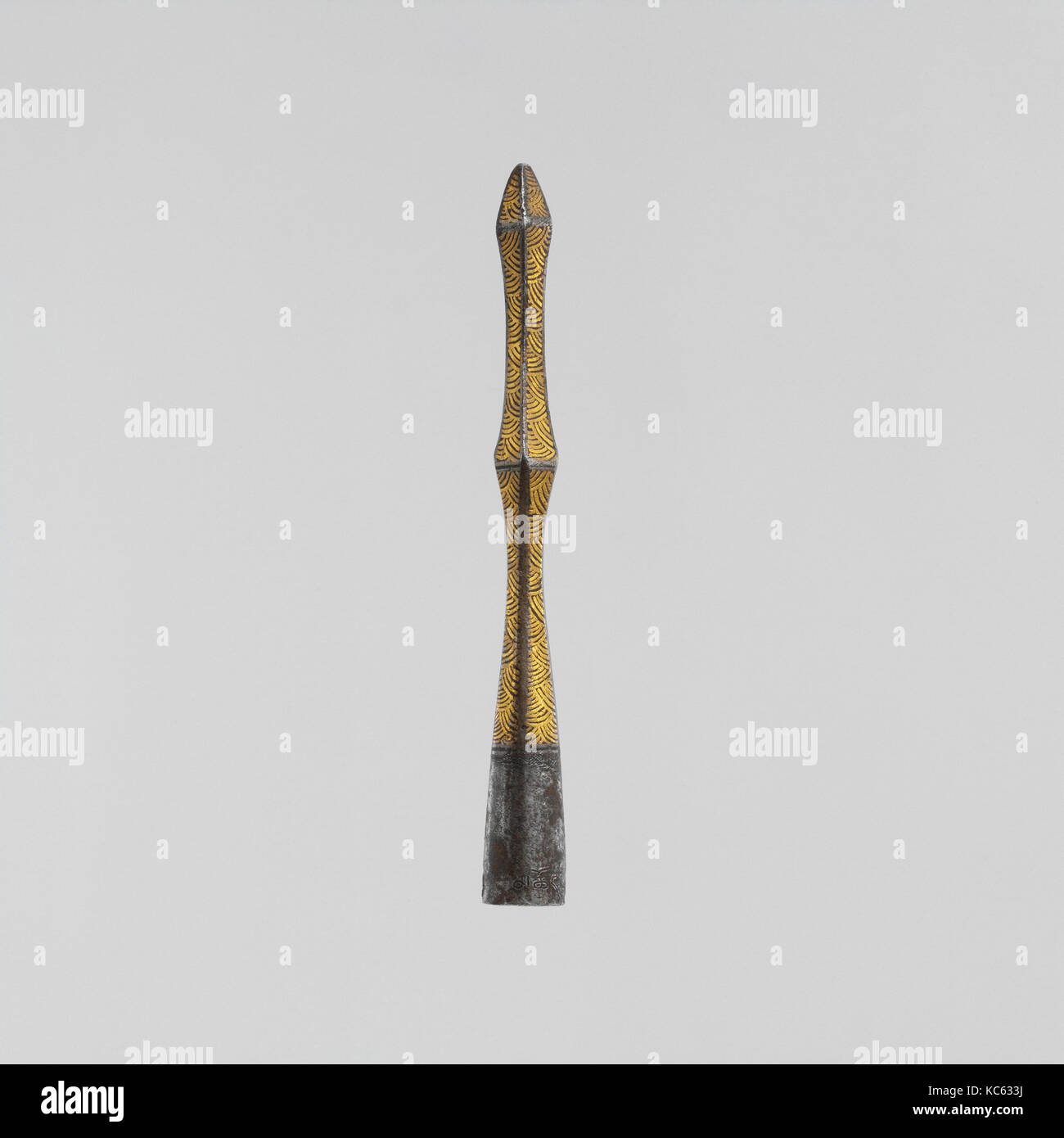 Miniature Votive Spearhead or Arrowhead, 17th–18th century Stock Photo