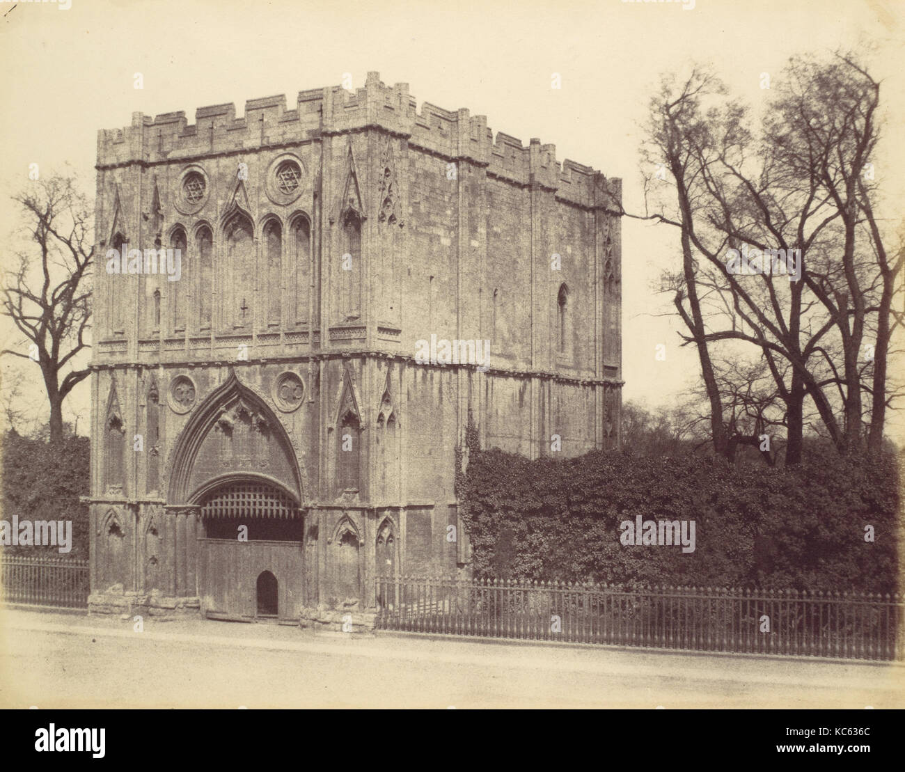 Gateway - Bury St. Edmond's, Alfred Capel Cure, 1858 Stock Photo