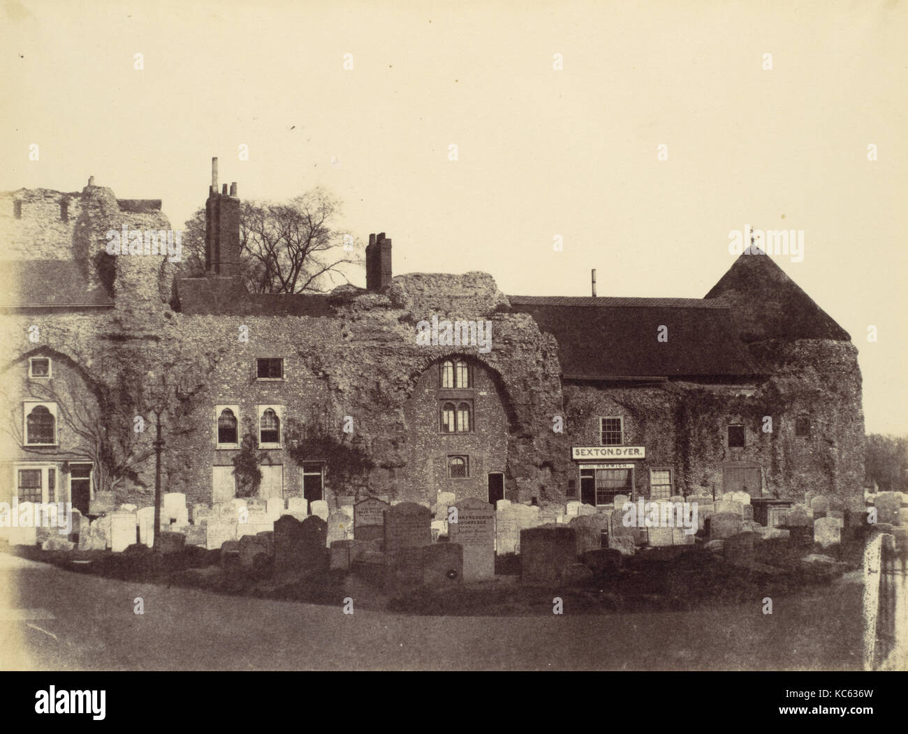 Conventual Buildings, Bury, Alfred Capel Cure, 1858 Stock Photo