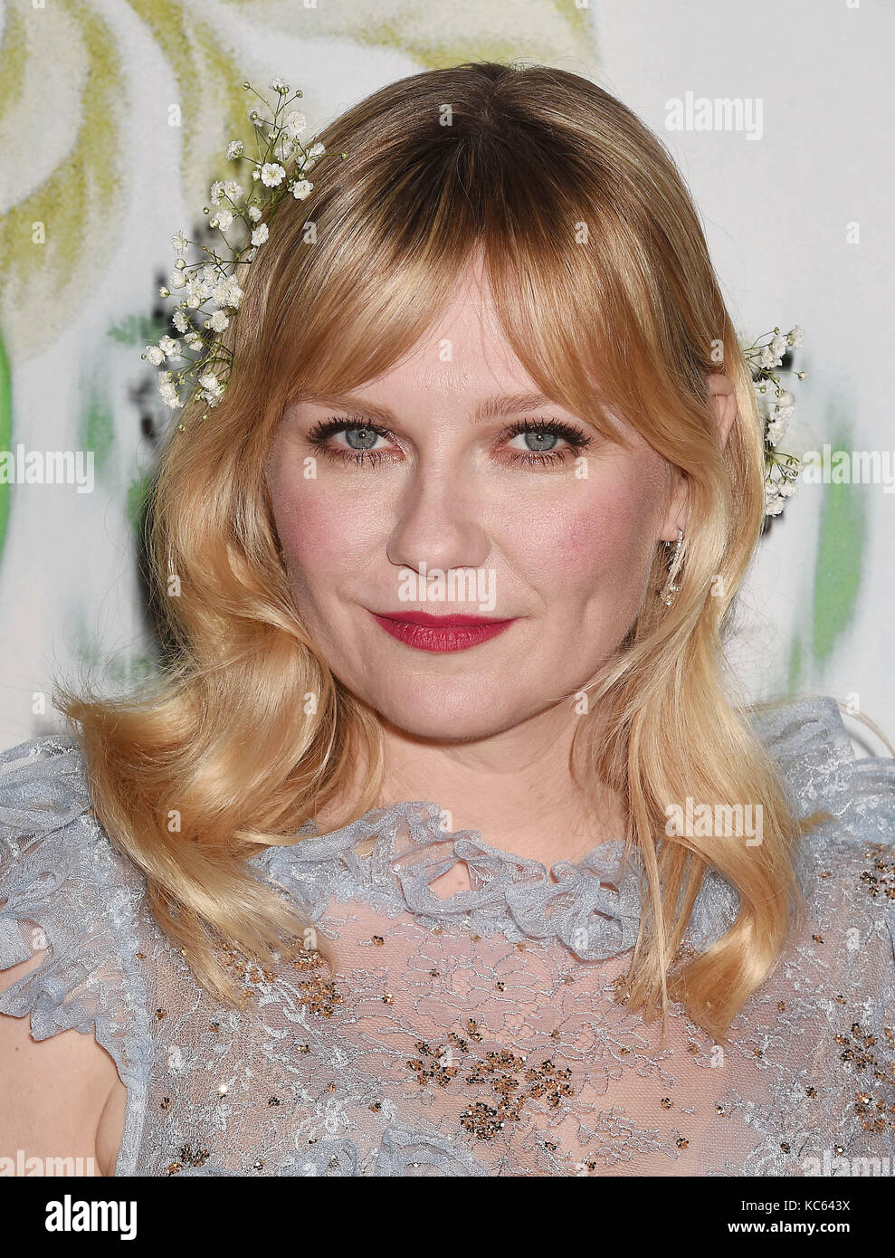 KIRSTEN DUNST US film actress in September 2017. Photo: Jeffrey Mayer