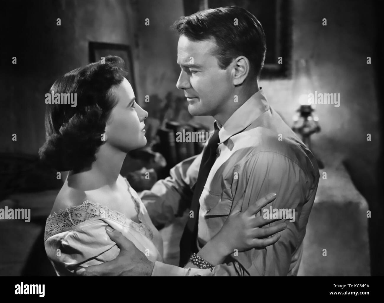 THE CAPTURE 1950 Repiublic Pictures film with Teresa Wright and Lew Ayres Stock Photo