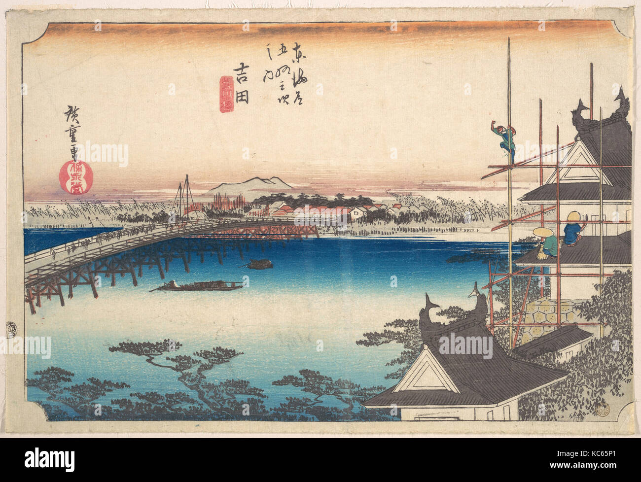 「ヨシ」　　絵画　中川力「常陸の海」８号 希少！本物 浮世絵 【生月鯨太左衛門 當十八才】歌川豊国画！木