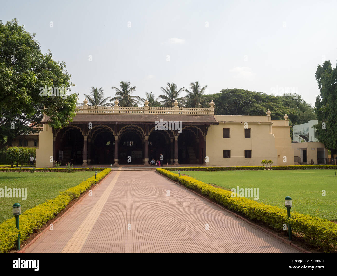 Tipu Sultans Summer Palace, Bangalore Stock Photo