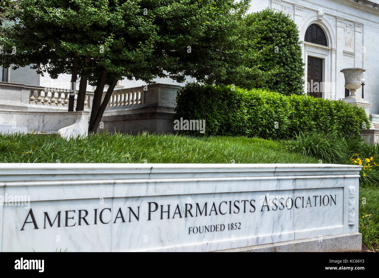 Washington DC,National Mall,American Pharmacists Association,headquarters,exterior,historic,Pope building,DC170527040 Stock Photo