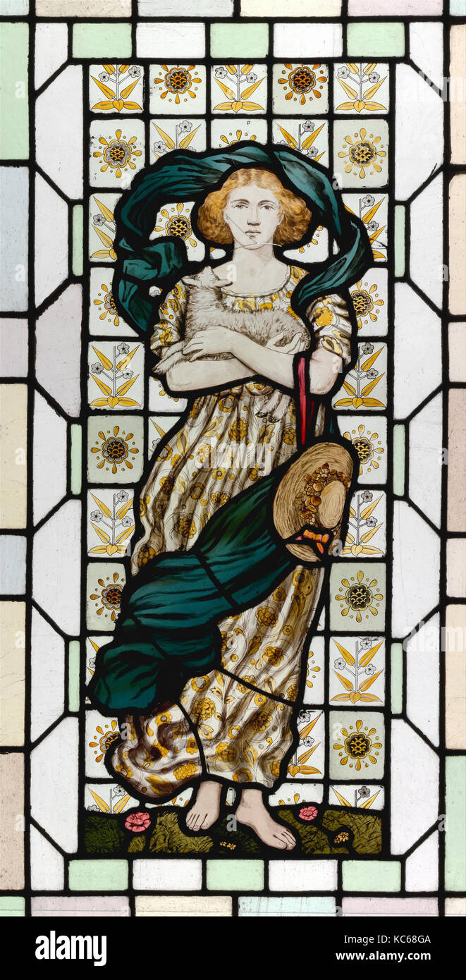 Pre raphaelites stained glass hi-res stock photography and images - Alamy