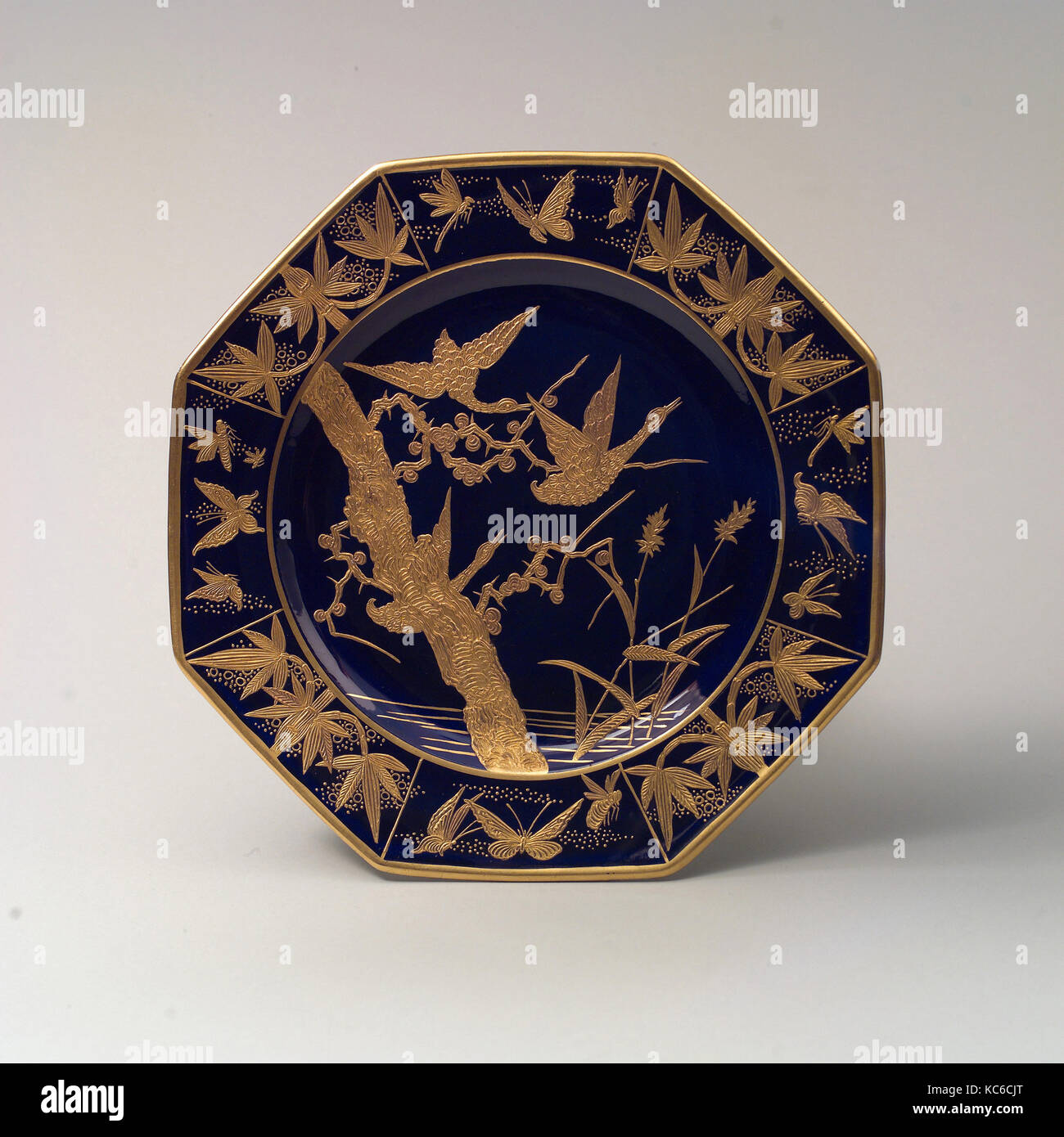 Plate, ca. 188586, Made in Brooklyn, New York, New York, American