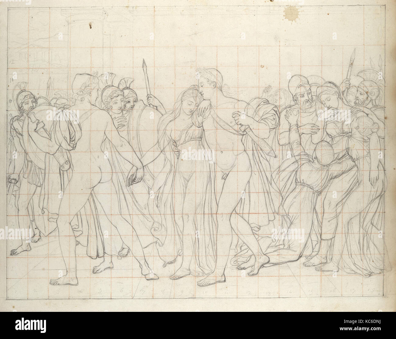 Composition Study for 'Castor and Pollux Freeing Helen', Joseph