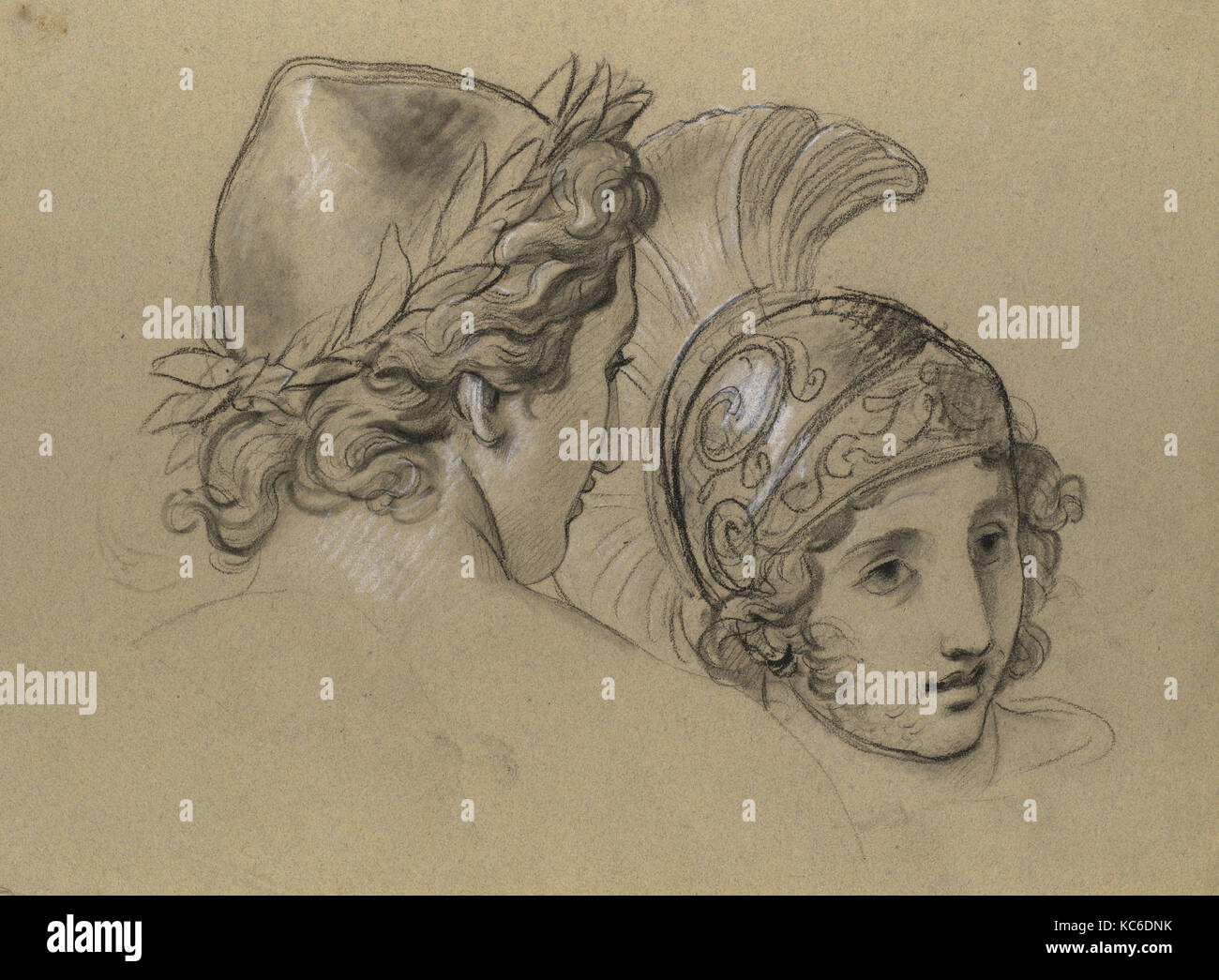Study of Heads for Study for 'Castor and Pollux Freeing Helen', Joseph