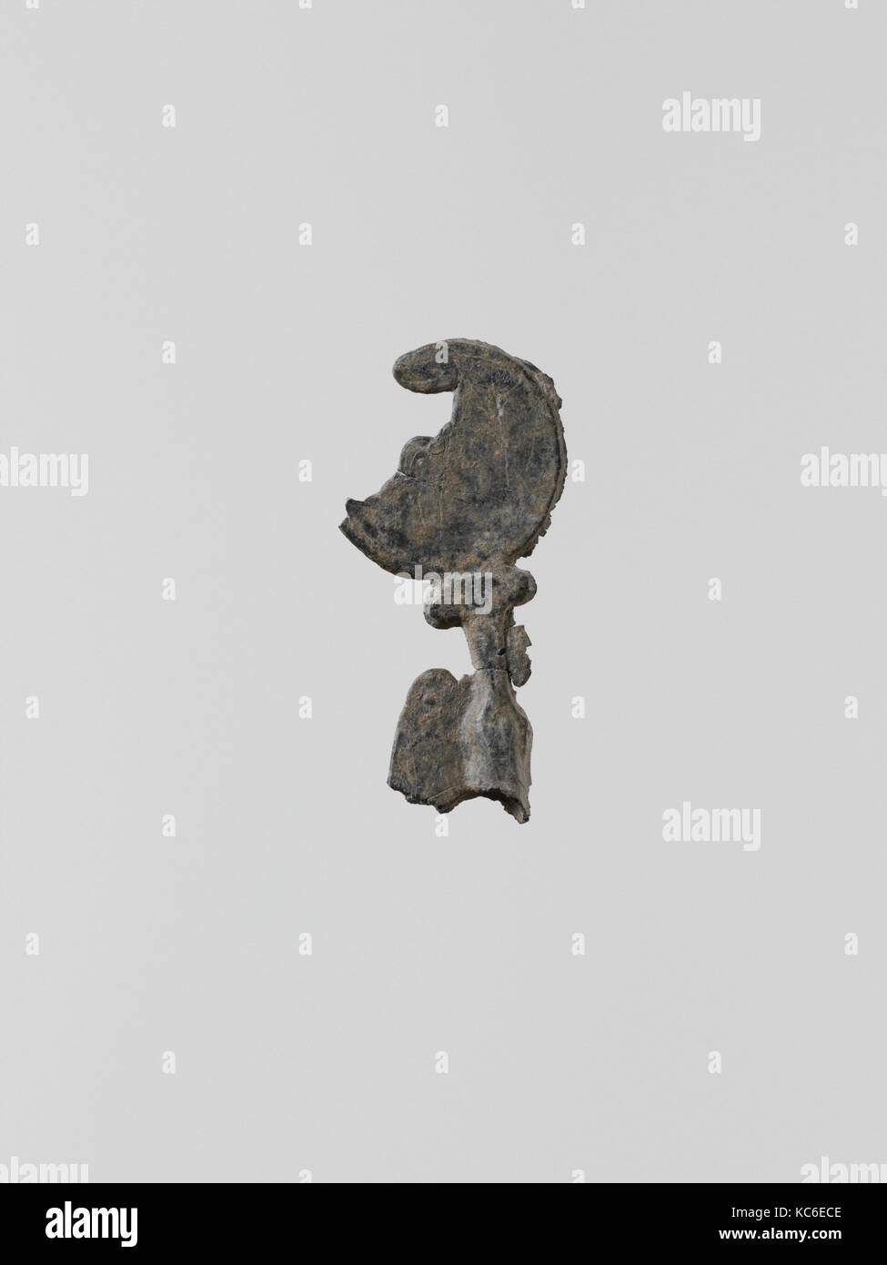 Ornaments, 14, Greek, Laconian, Lead, Height: 1 3/16 in. (3.1 cm), Miscellaneous-Lead Stock Photo