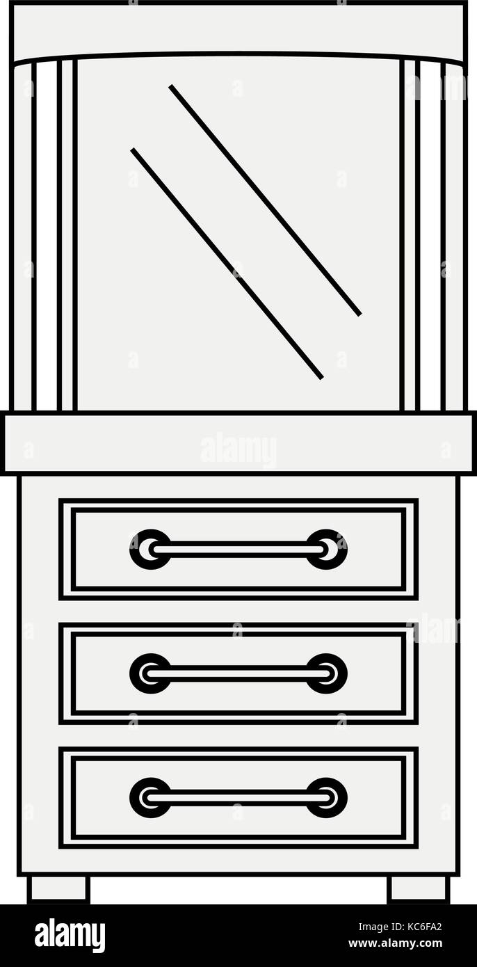 furniture icon image Stock Vector