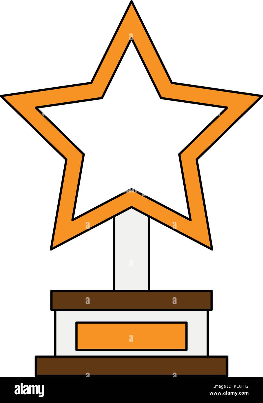 star trophy icon image Stock Vector Image & Art - Alamy