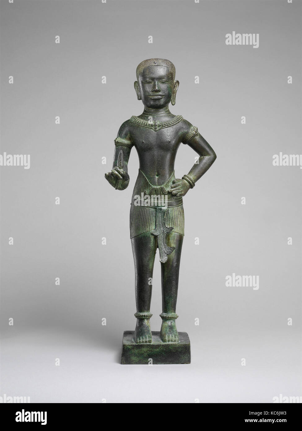 Standing Male Deity, second half of the 11th century Stock Photo