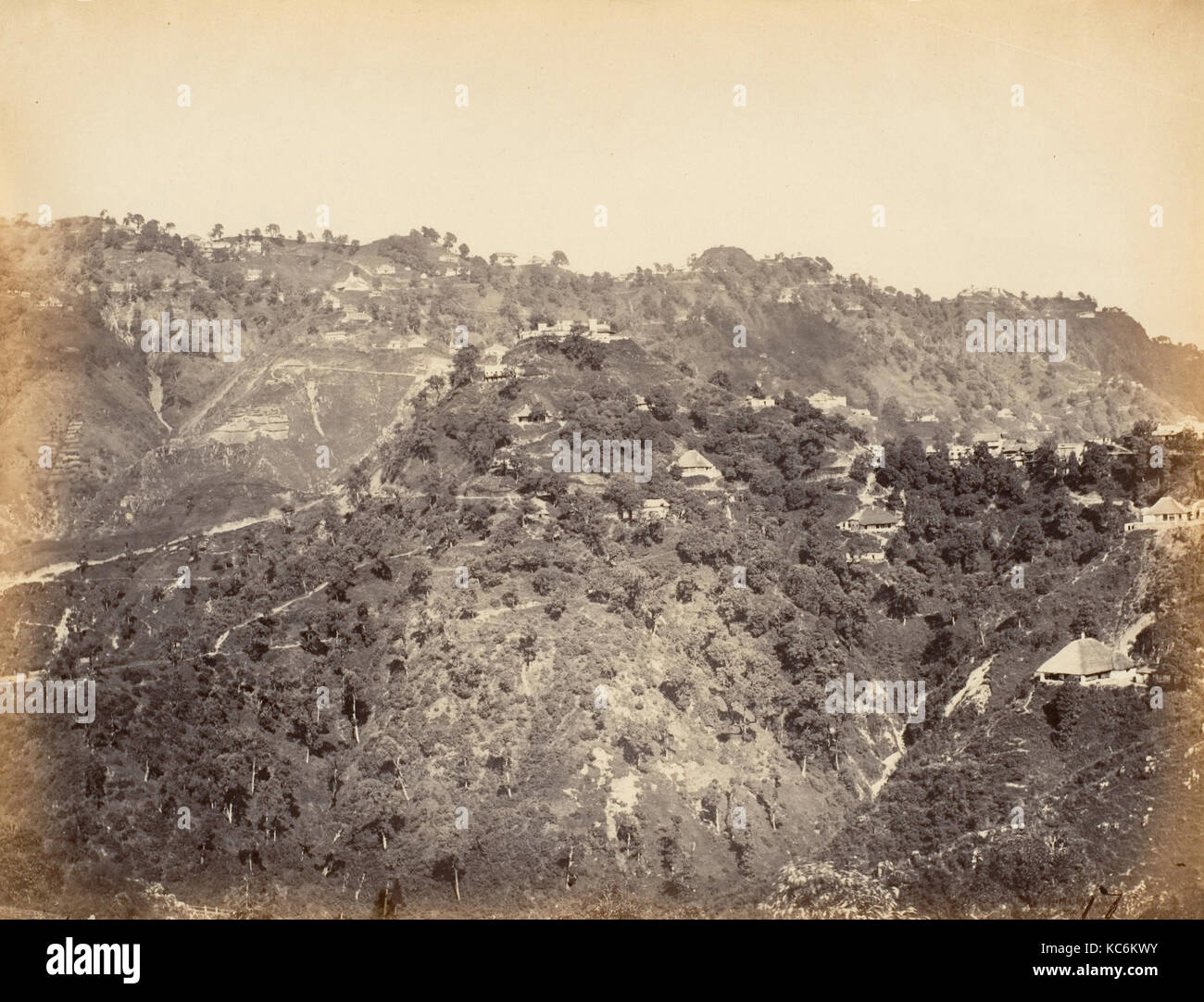 Indes, India, Simla vintage albumen print Tirage albuminé 22