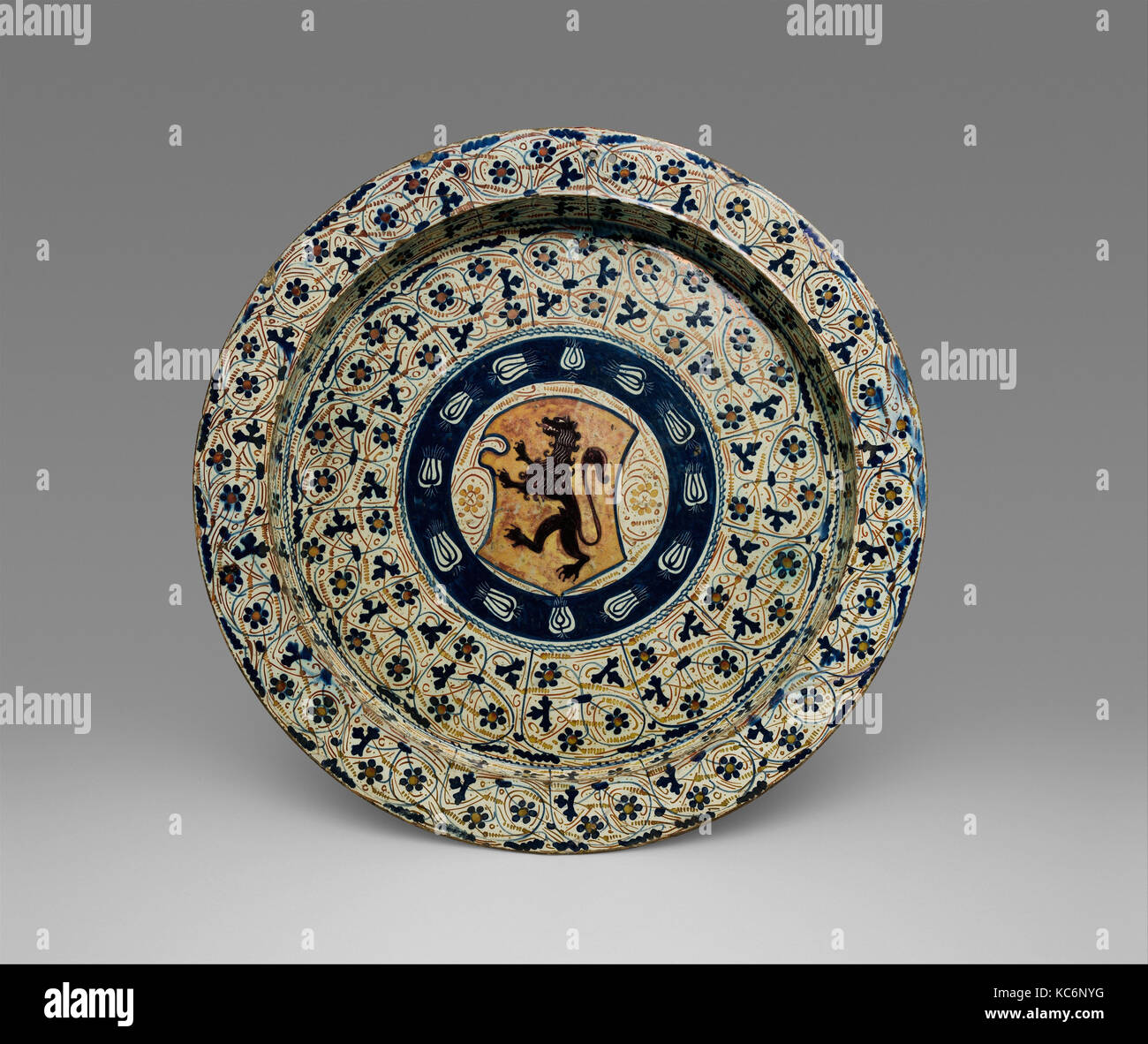 Deep Dish, 14301460, Made in Manises, Valencia, Spain, Spanish, Tin