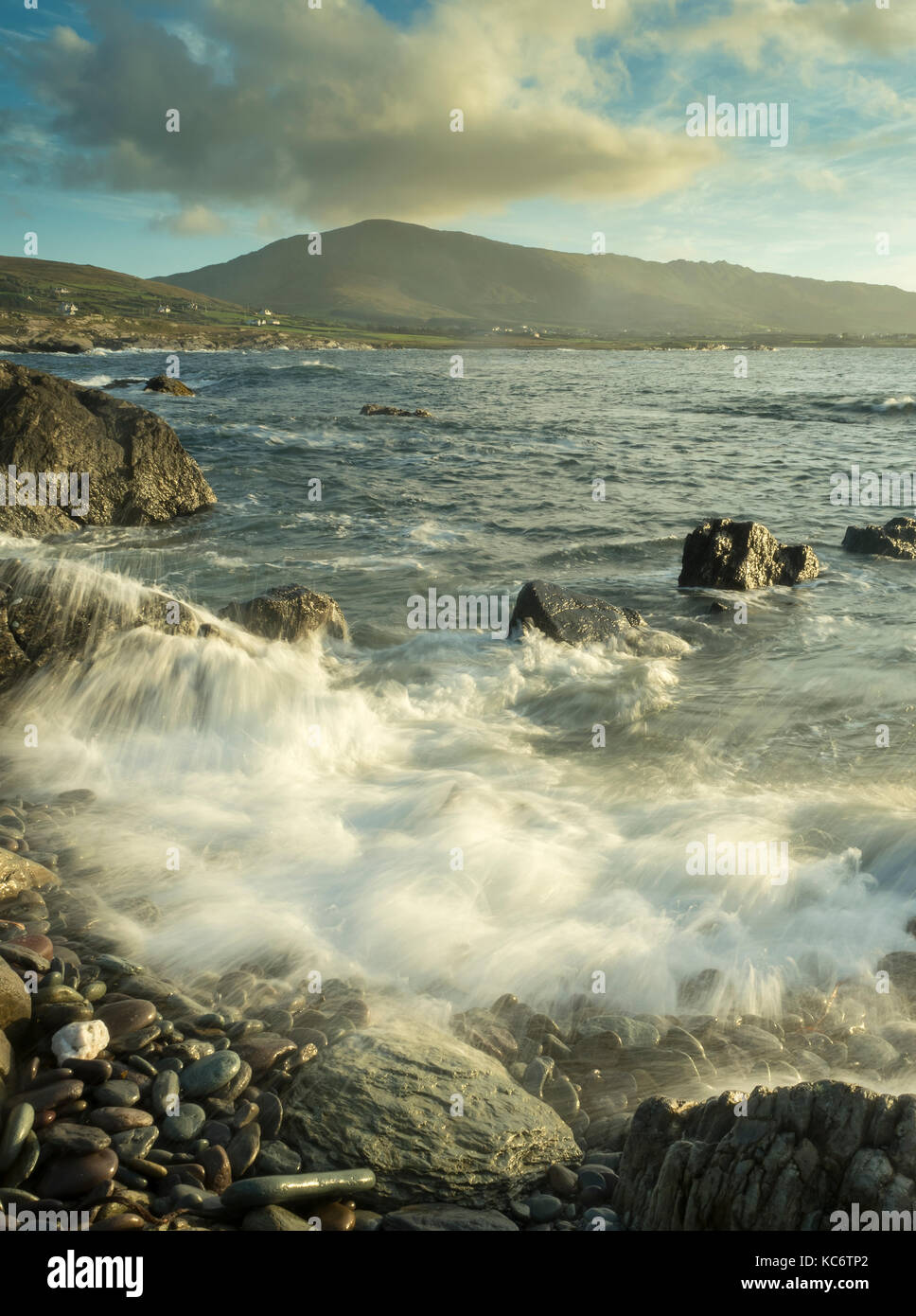 Coulagh Bay Near Eyeries Beara Peninsular County Cork Ireland Stock 