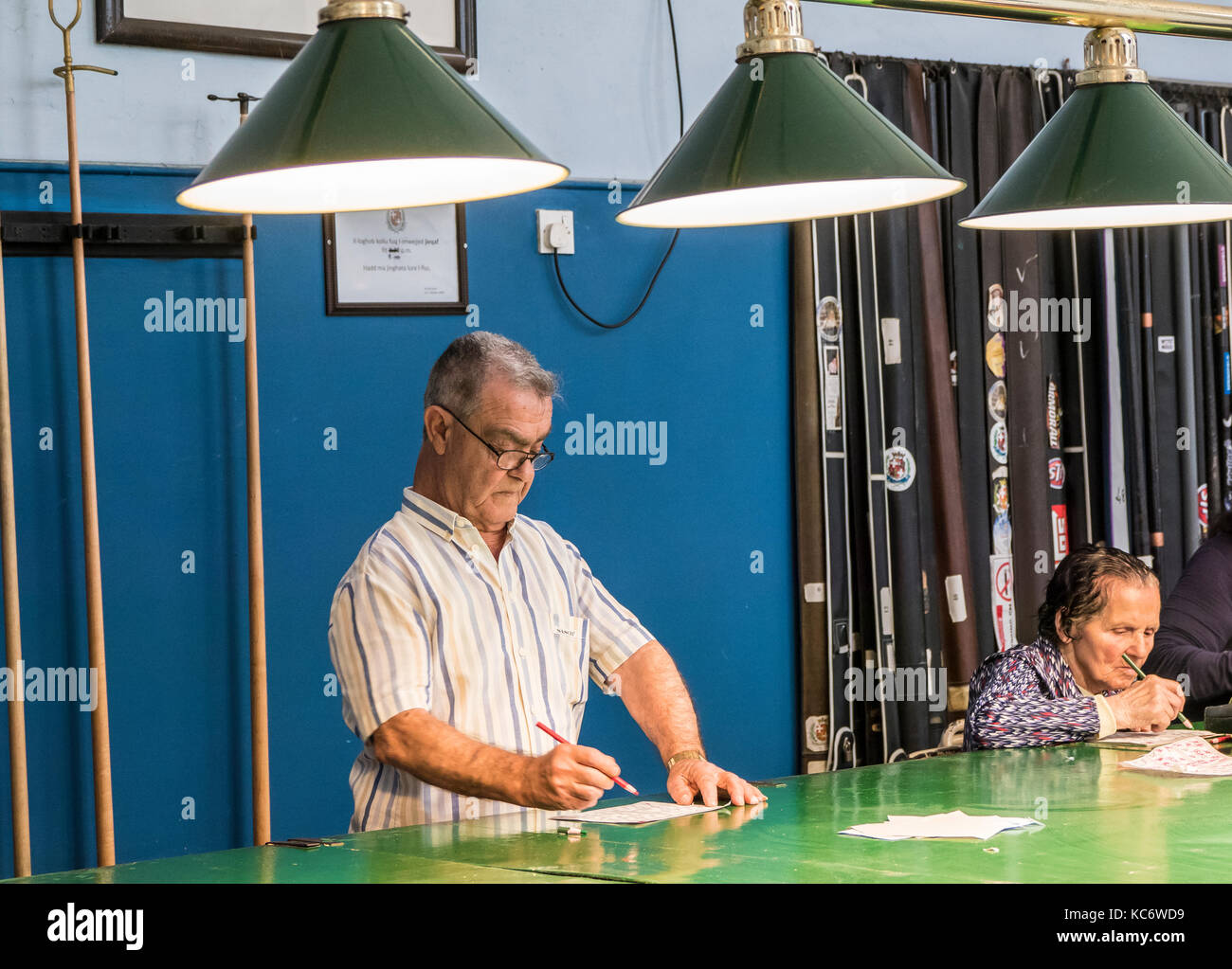 Bingo Hall, Valetta, Malta Stock Photo Alamy