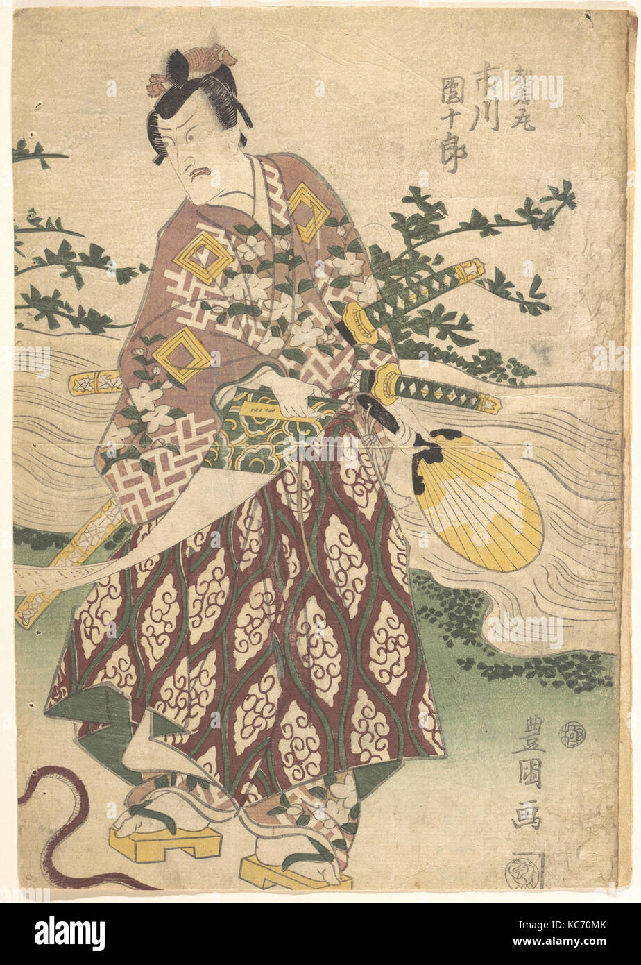 Print, Edo period (1615–1868), 19th century, Japan, Polychrome ...
