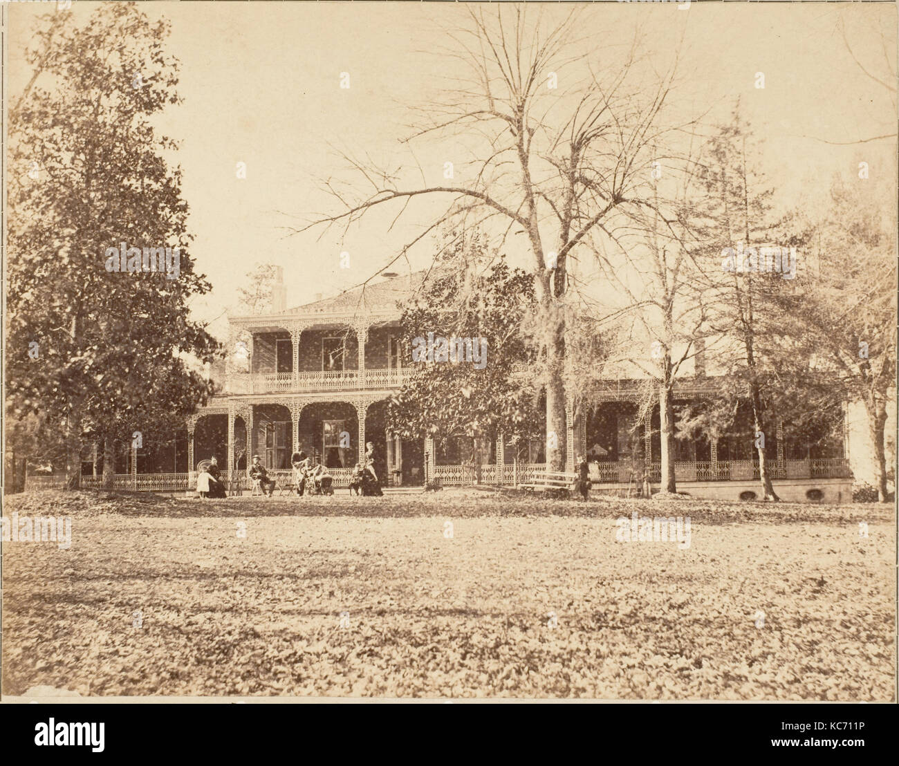 Elms Court, Natchez, Mississippi, Residence of the Honorable A.P