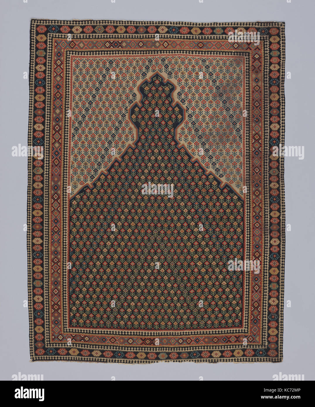 Senneh' Prayer Rug, late 18th–early 19th century, Attributed to ...