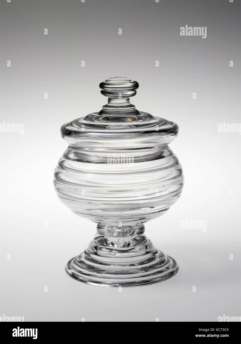 Sugar bowl, Boston & Sandwich Glass Company, 183040 Stock Photo Alamy