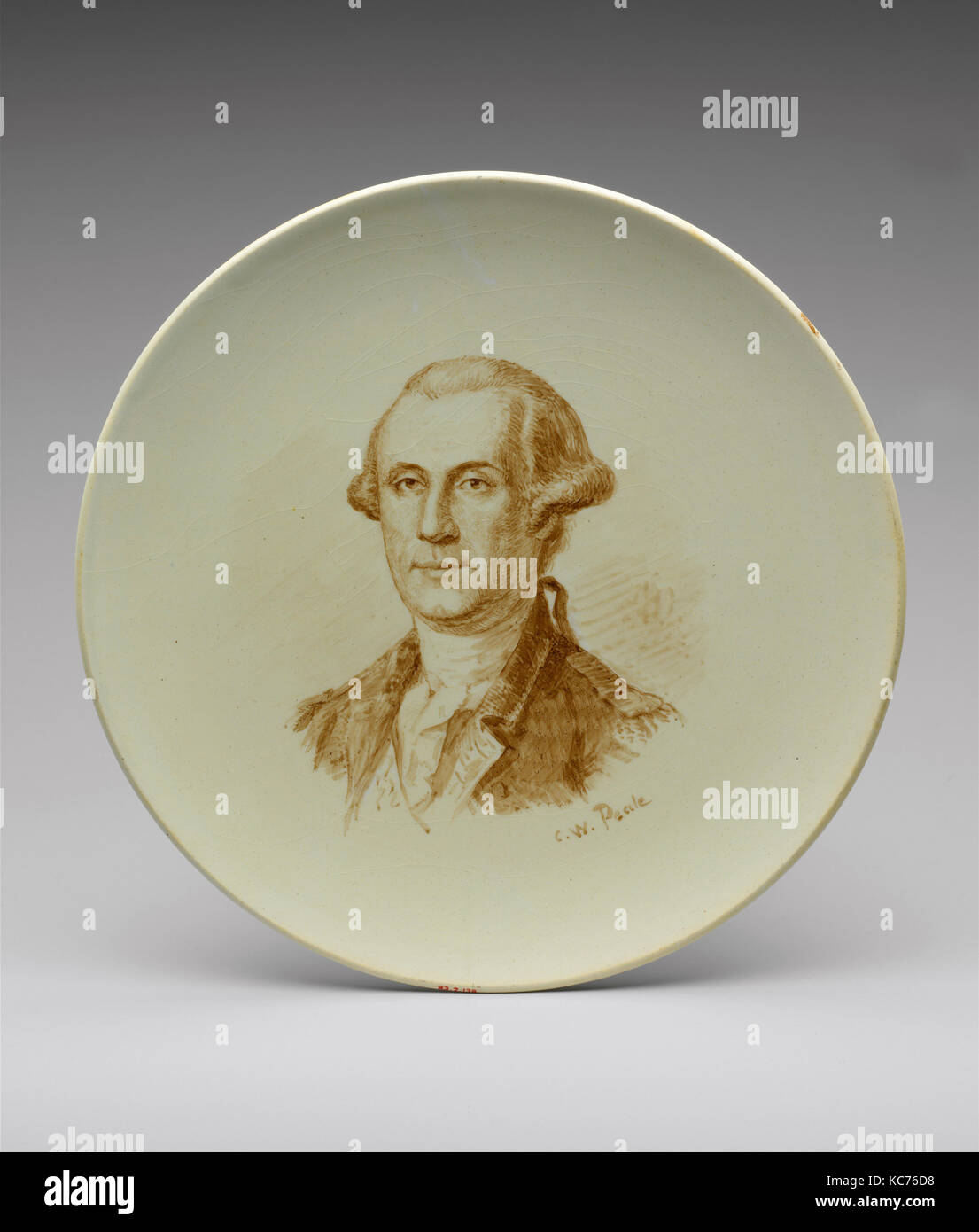 George Washington, After Charles Willson Peale, 1840–83 Stock Photo