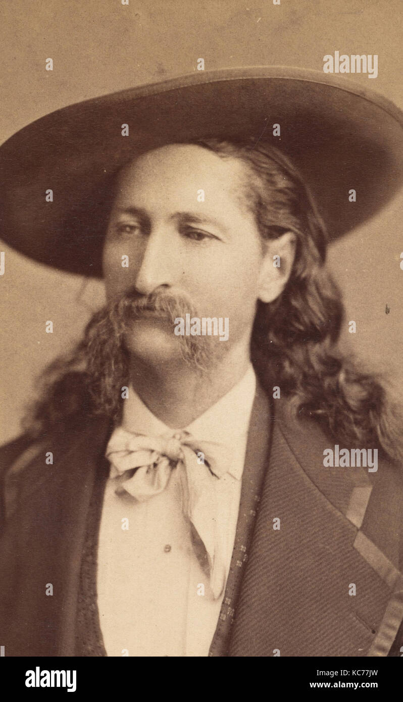 James B. 'Wild Bill' Hickock, Jeremiah Gurney, ca. 1873 Stock Photo