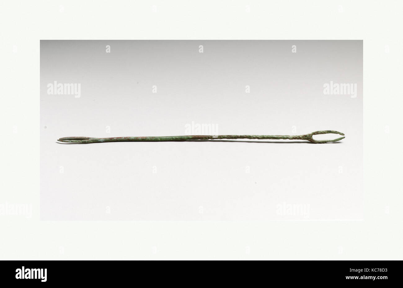 Needle, Cypriot, Bronze, Other: 7 15/16in. (20.2cm), Bronzes Stock Photo