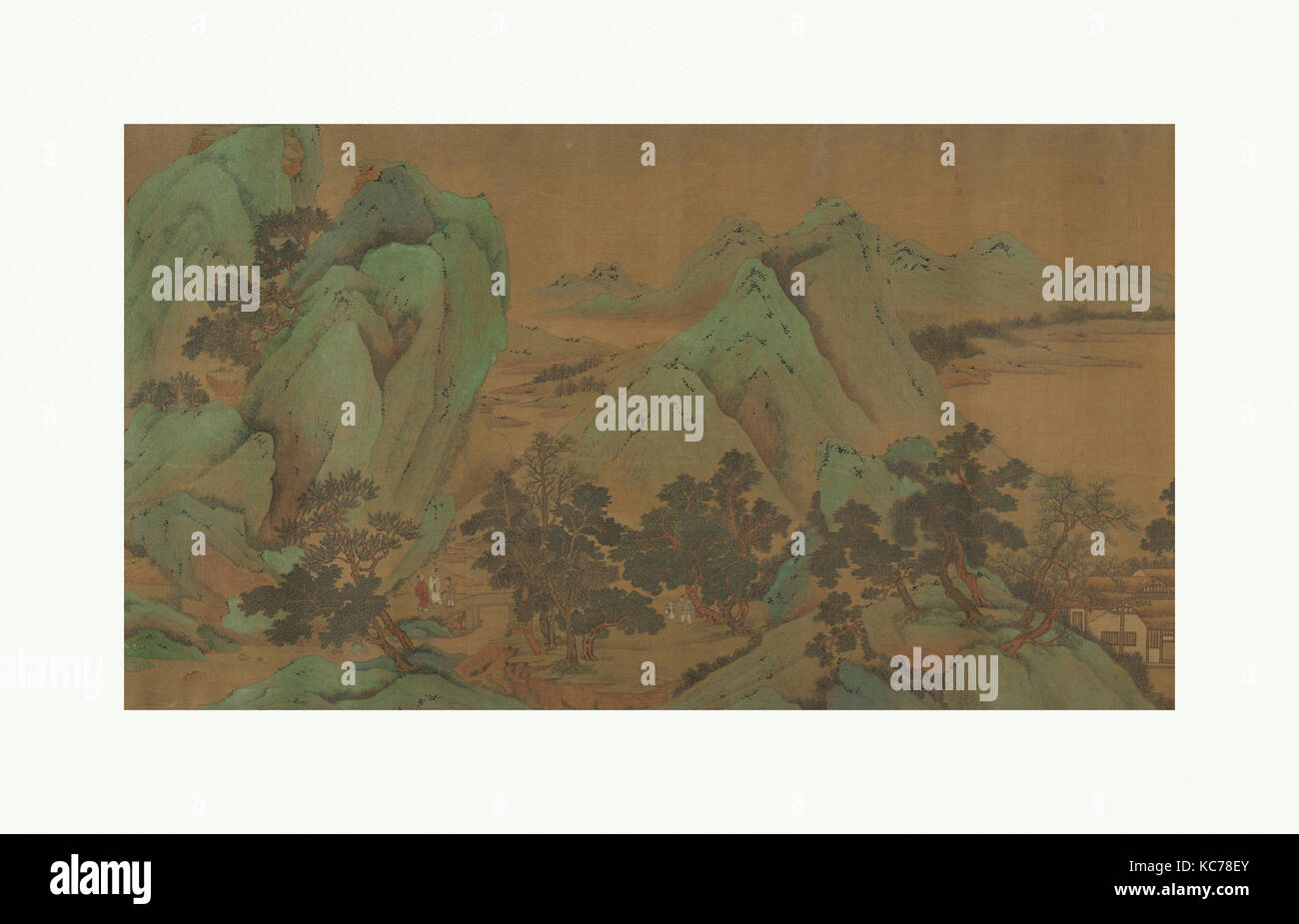 Landscape (Garden Estate), Unidentified Artist, In the style of Liu