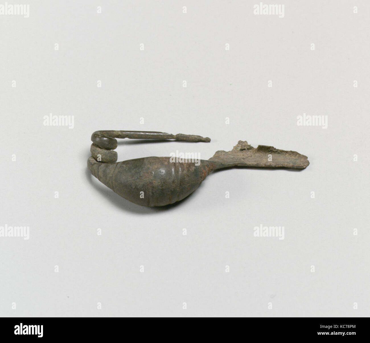 Fibula, Bronze, Other: 1 1/2 in. (3.8 cm), Bronzes Stock Photo