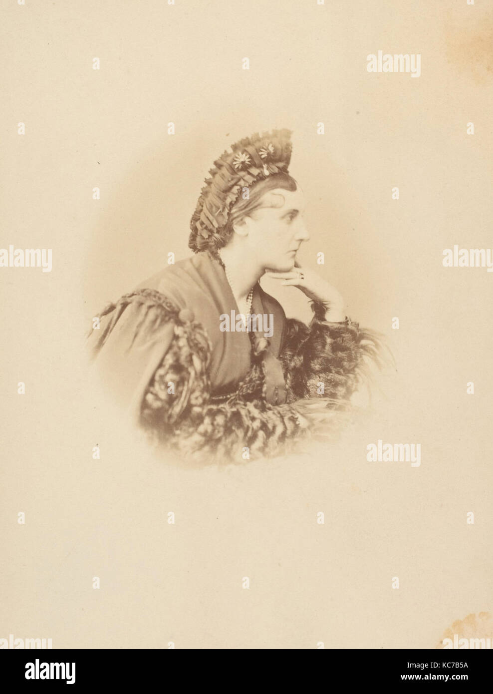 Les étoiles de jois, 1860s, Albumen silver print from glass negative, Photographs, Pierre-Louis Pierson (French, 1822–1913 Stock Photo