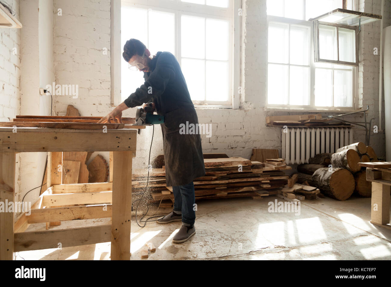 Finish carpenter hires stock photography and images Alamy