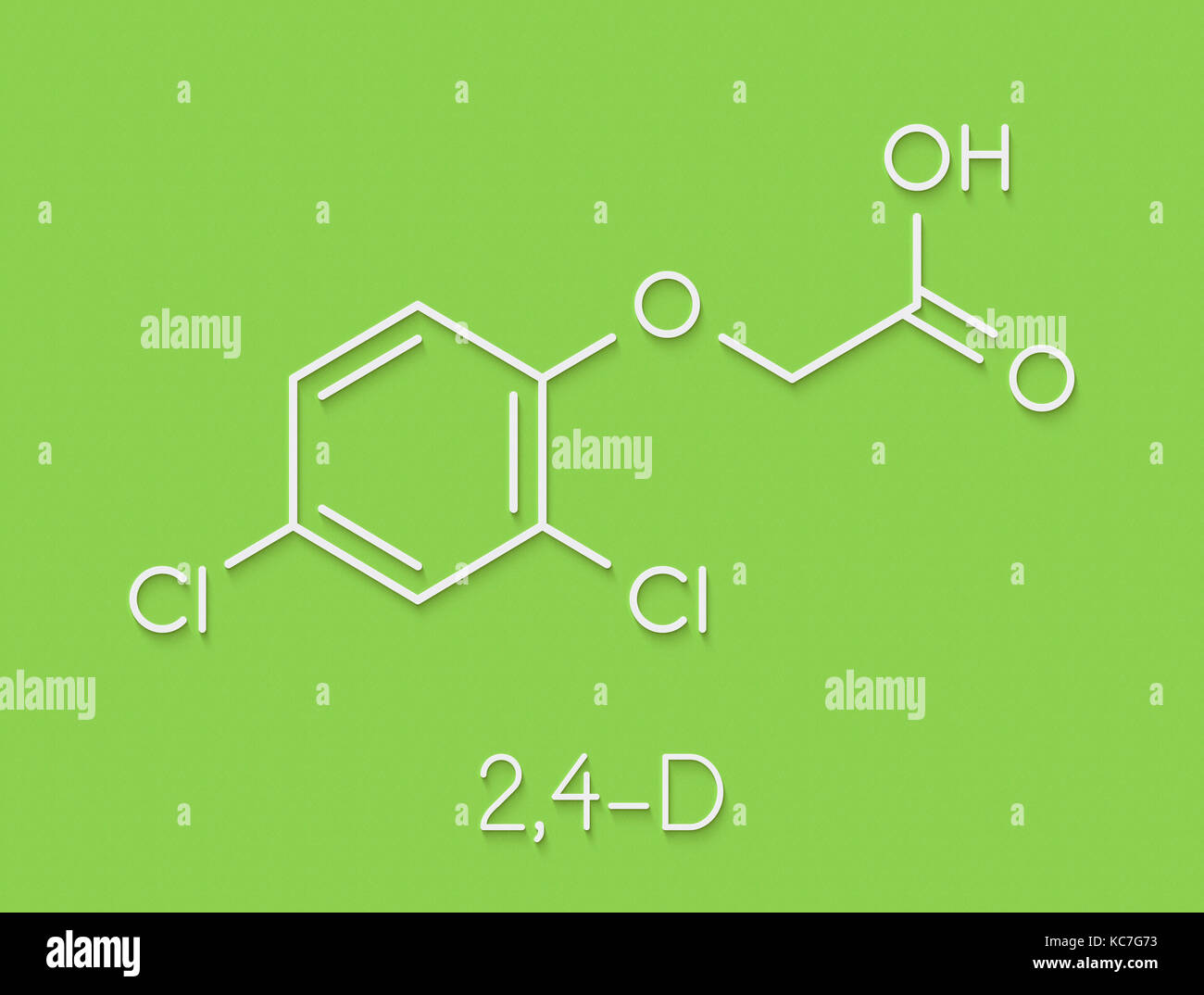 2,4D (2,4dichlorophenoxyacetic acid) Agent Orange ingredient