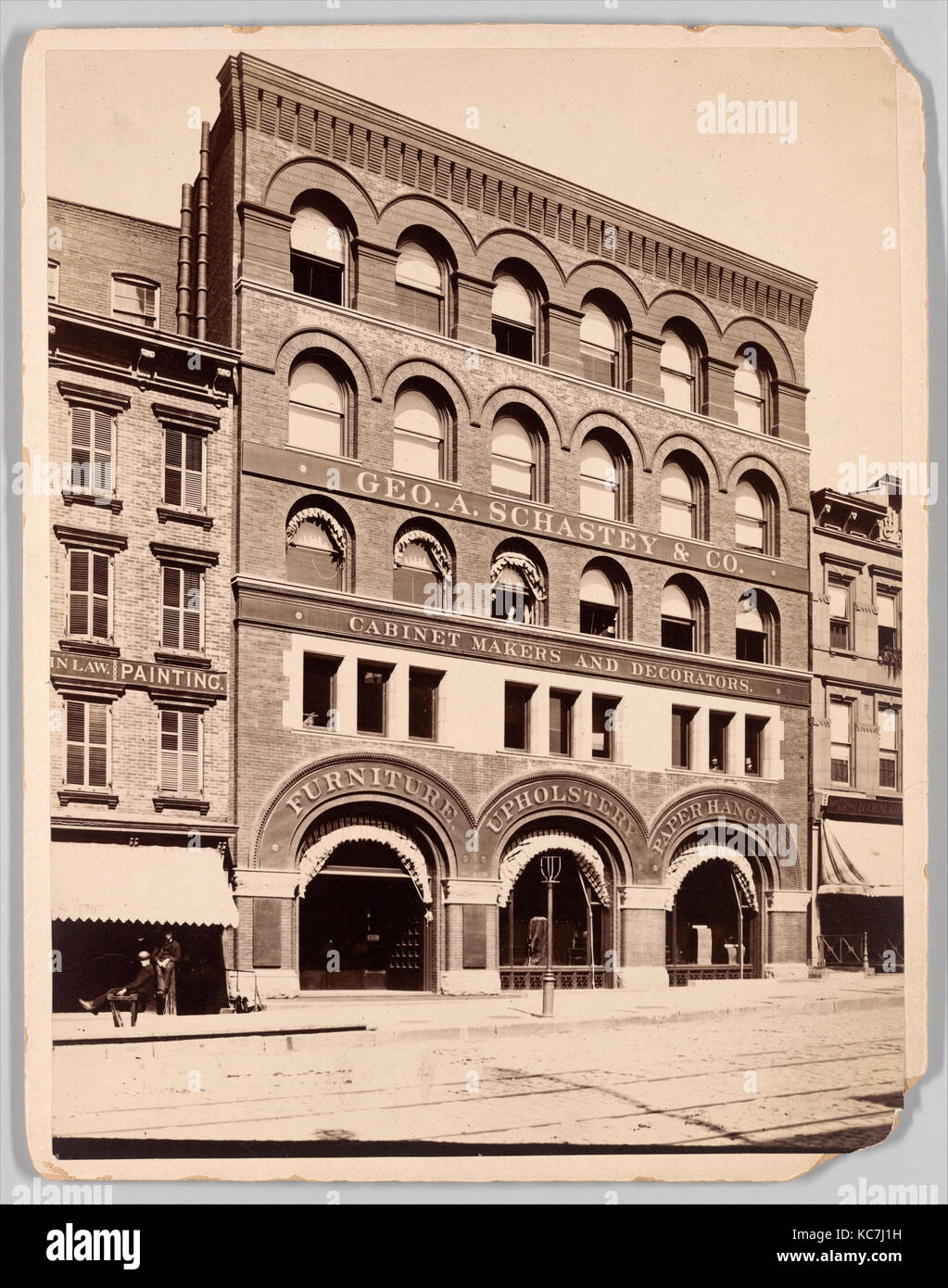 Photograph of George A. Schastey & Co., 1681-1683 Broadway, ca