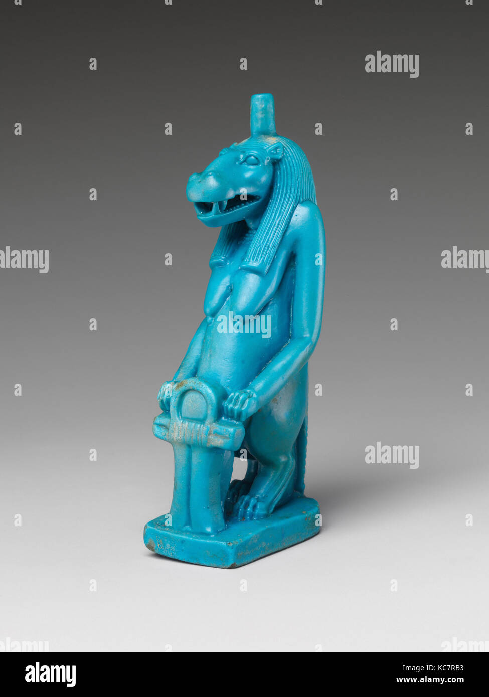 Statuette of the Goddess Taweret, Ptolemaic Period, 332–30 B.C., From ...