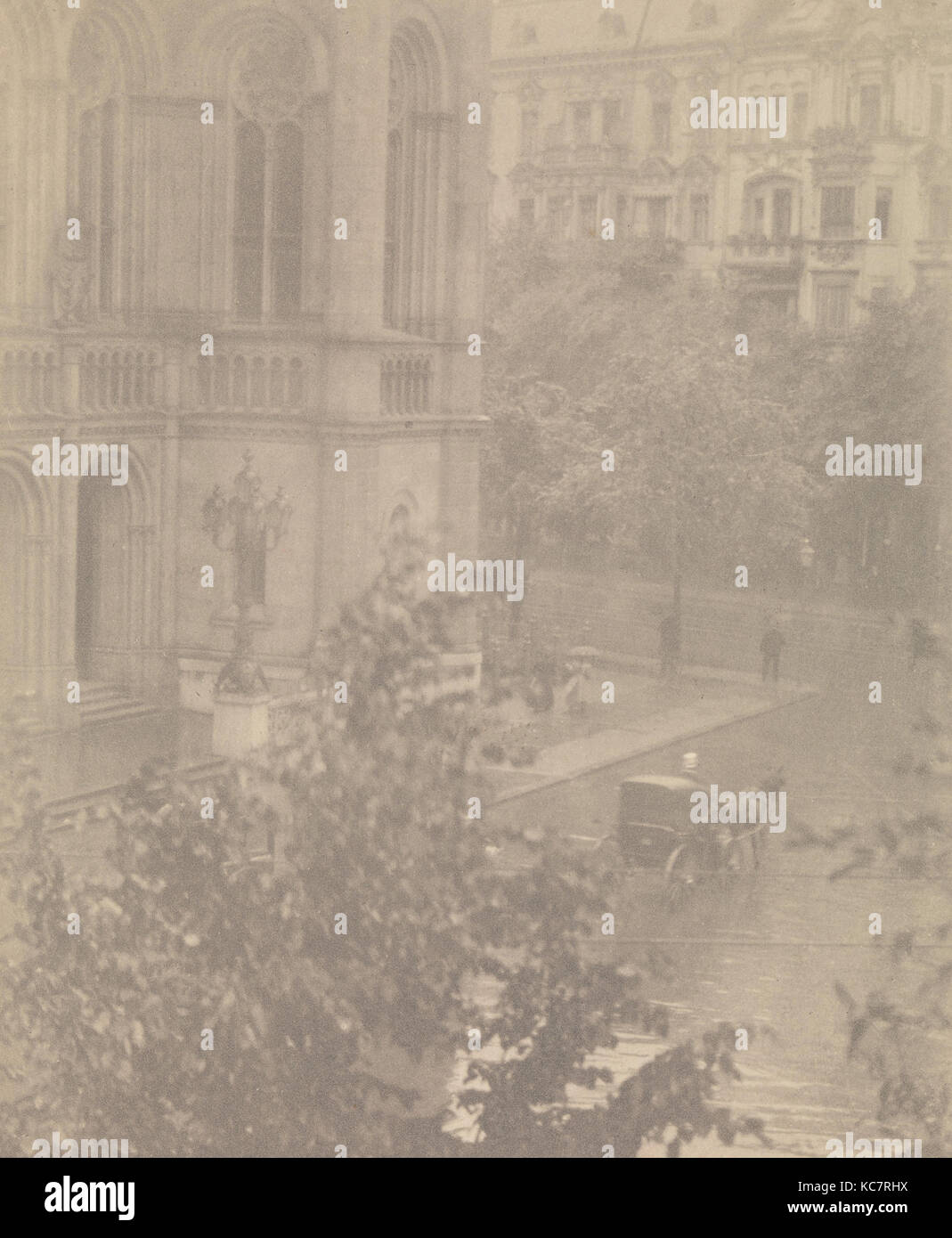 Snapshot From My Window, Berlin, Alfred Stieglitz, 1890s1900s