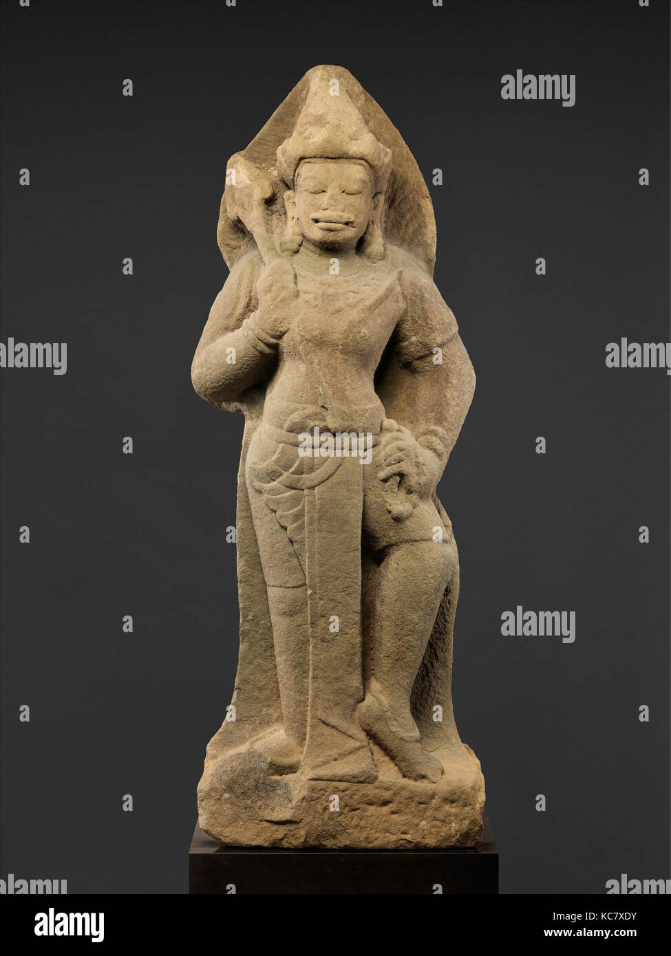 Standing Shiva or Temple Guardian (Dvarapala), ca. first half of the 10th century Stock Photo