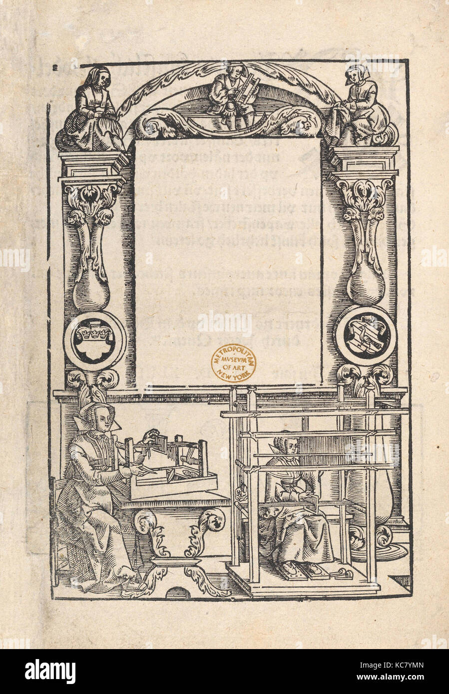 Ein new kunstlich Modelbuch..., 1544 Stock Photo