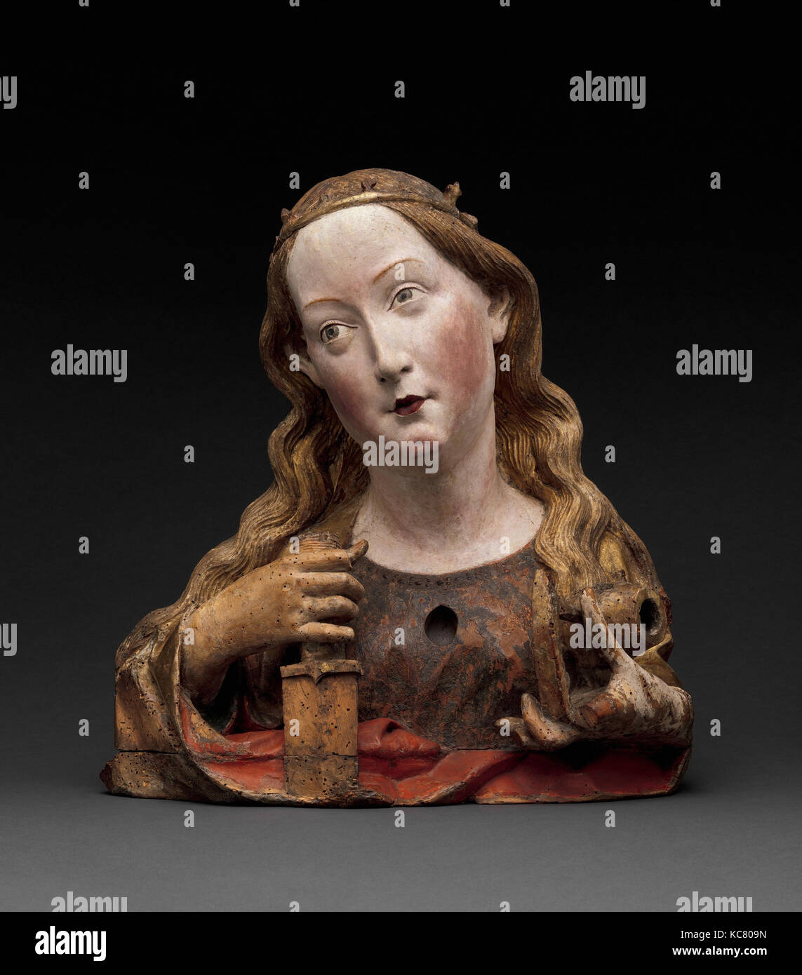 Reliquary Bust of Saint Catherine of Alexandria, of Niclaus