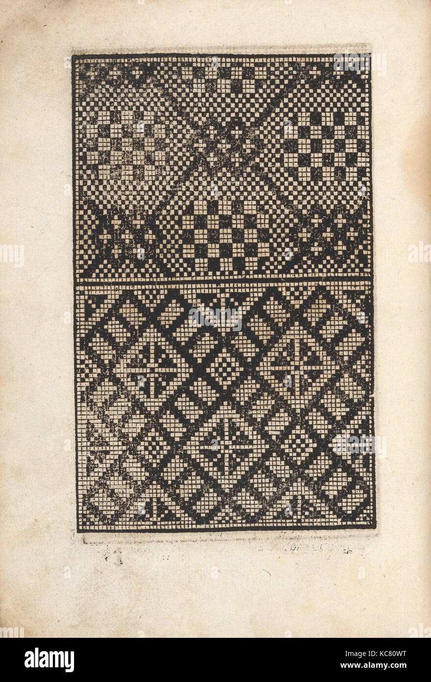 Eyn new kunstlichboich, page 22v, 1529 Stock Photo