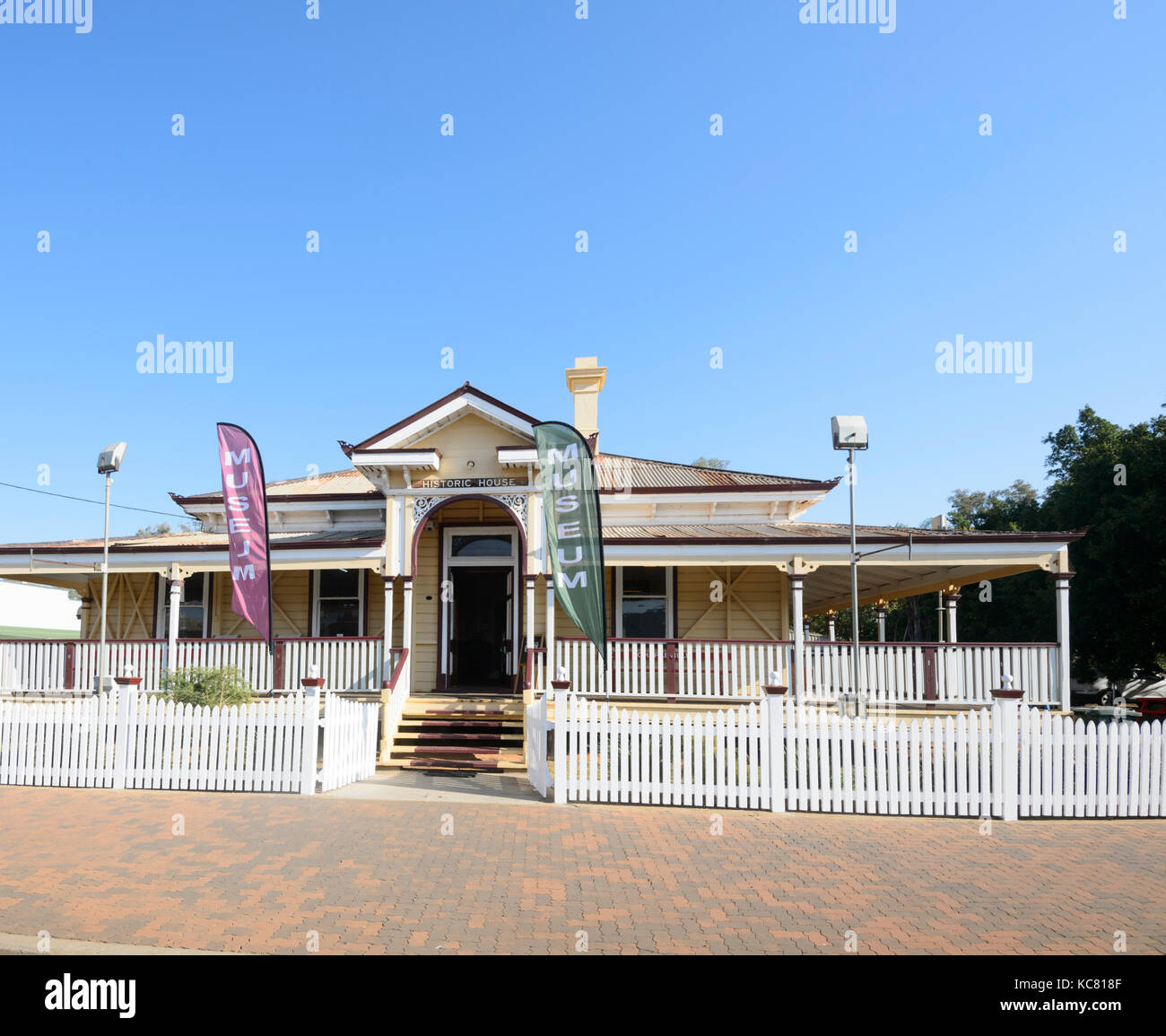 Historic House and Museum, Charleville, Queensland, QLD, Australia Stock Photo
