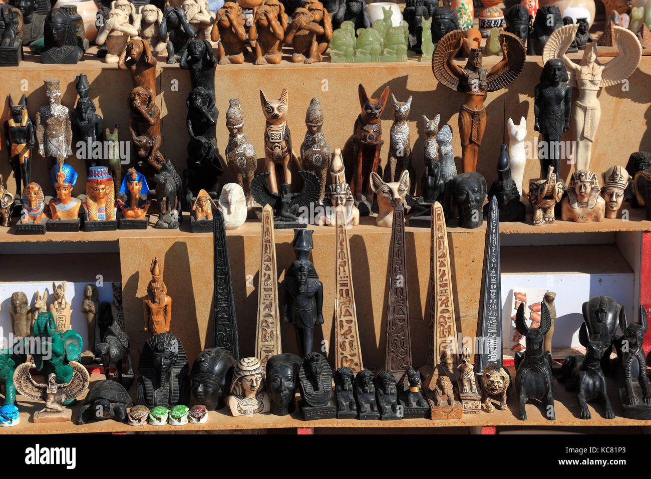 Luxor, African souvenirs, Africa, Upper Egypt Stock Photo 162446203