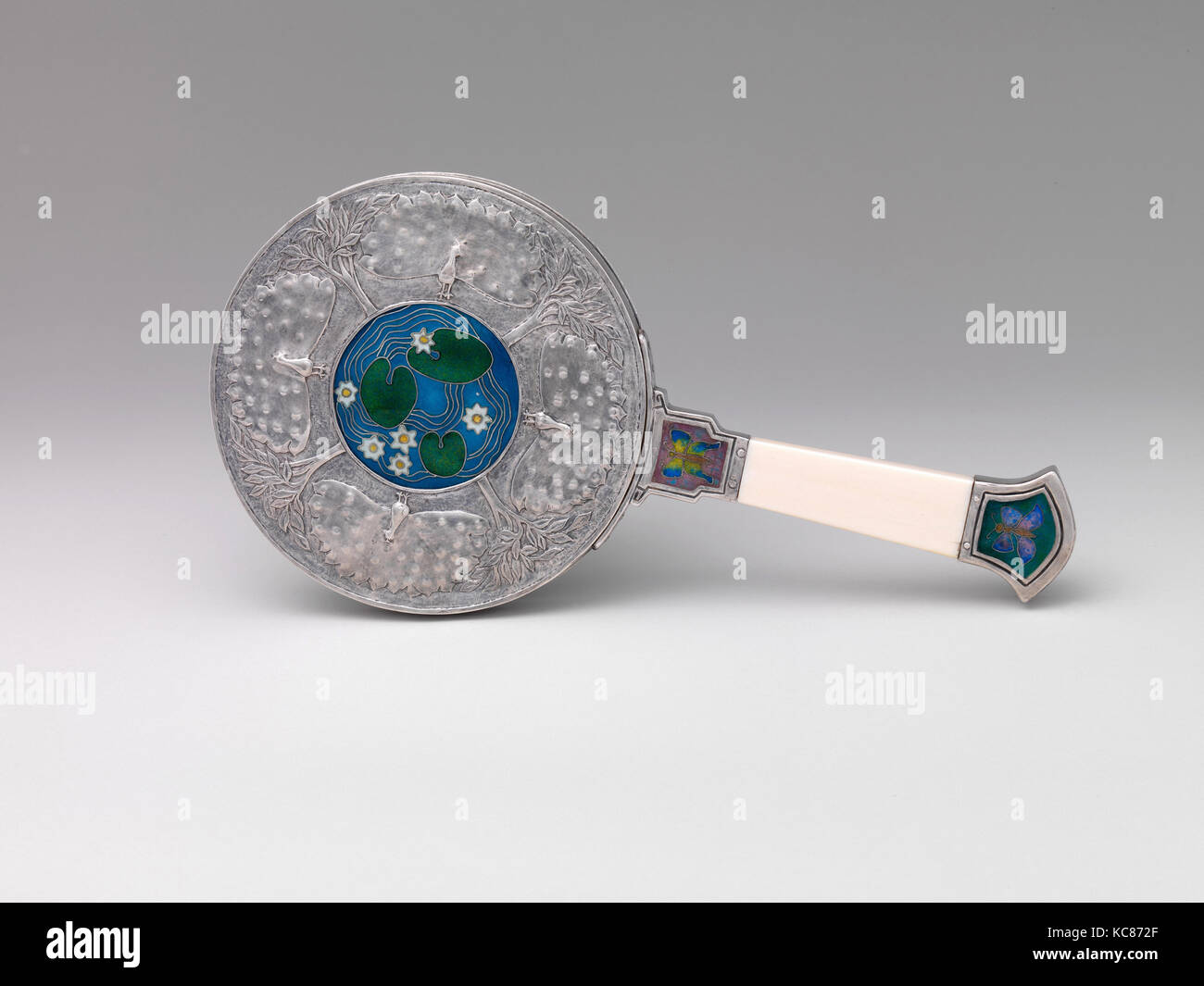 Hand mirror, ca. 1908, Made in Chicago, Illinois, United States