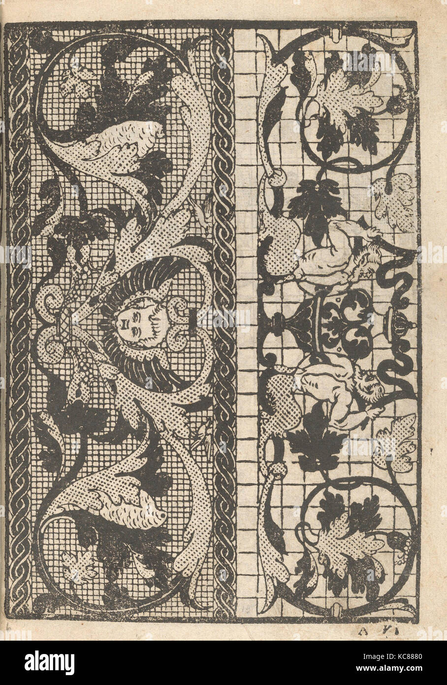 Splendore delle virtuose giovani, page 3 (verso), 1564 Stock Photo