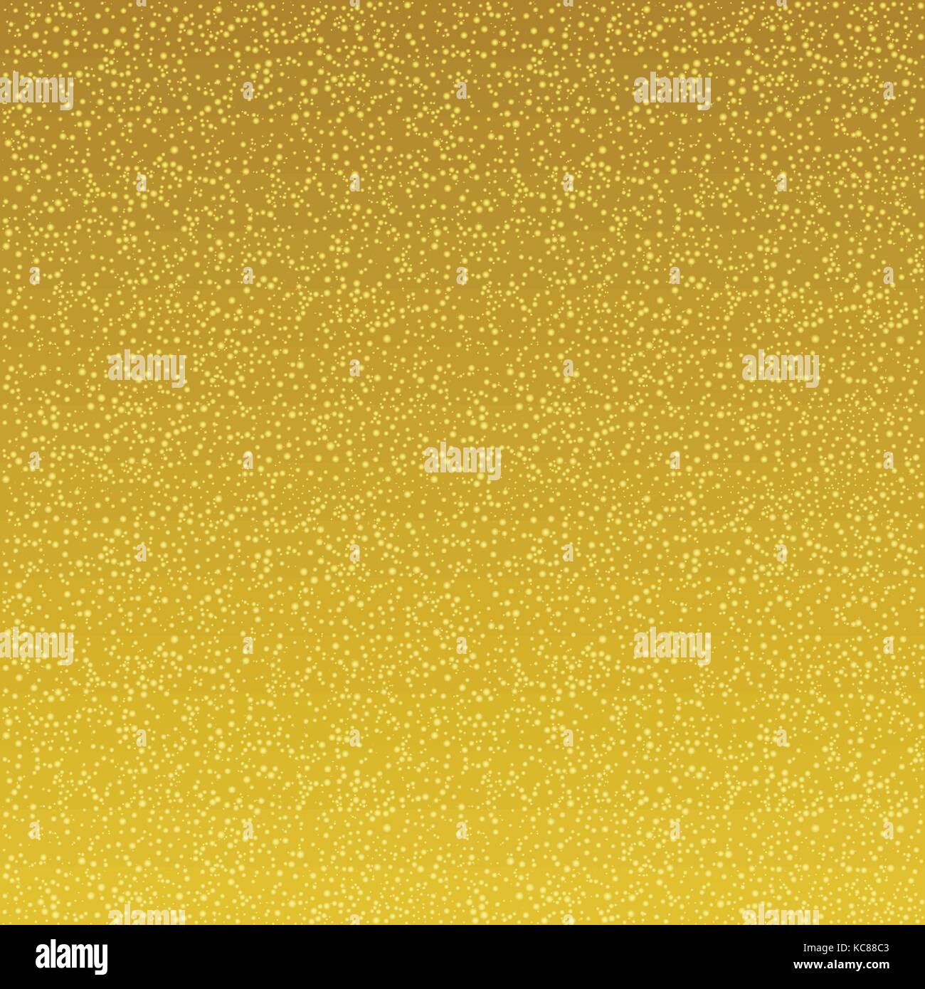 Golden stars background Stock Vector