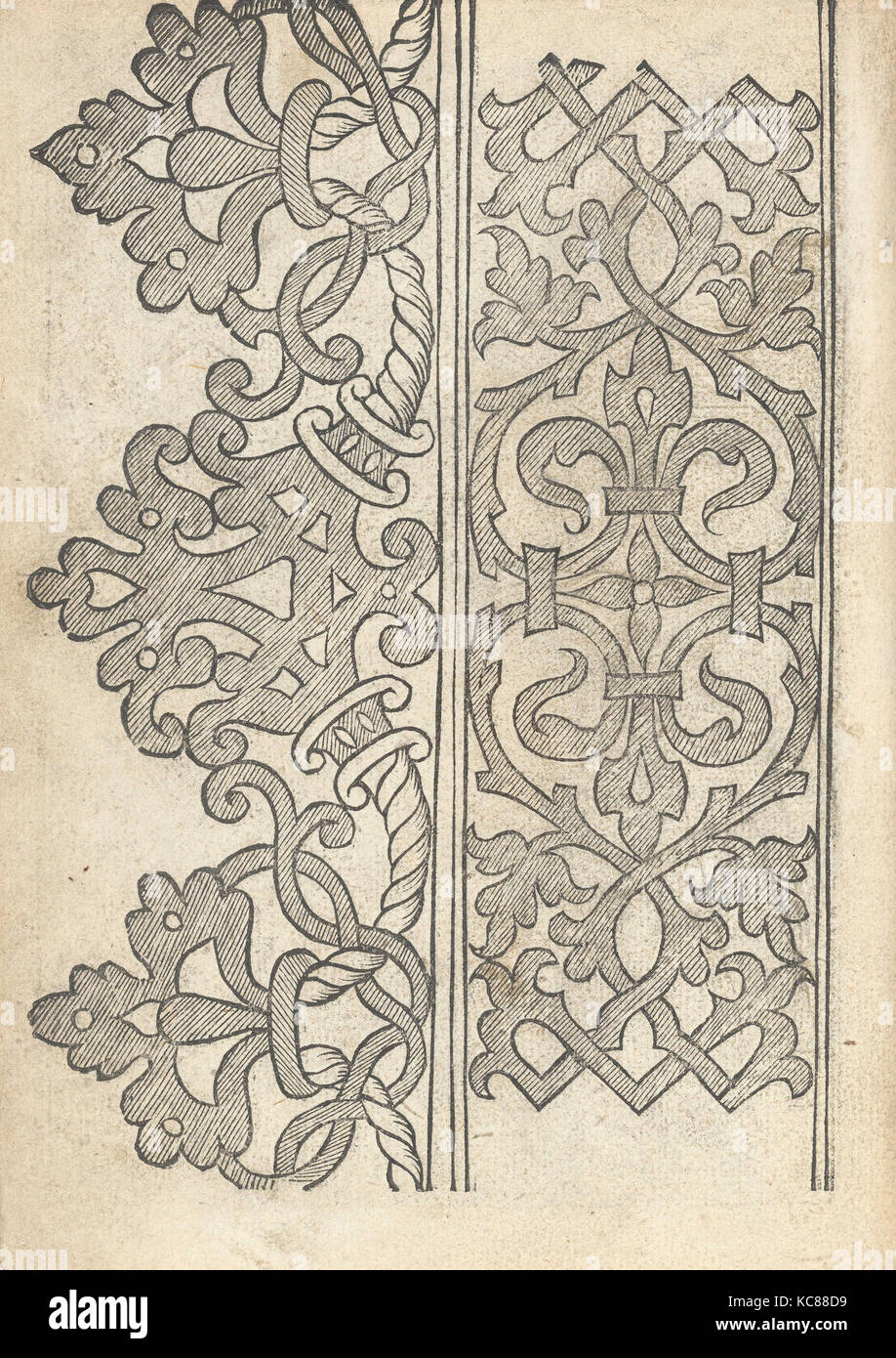 Il Monte. Opera Nova di Recami, page 9 (verso), after 1557 Stock Photo