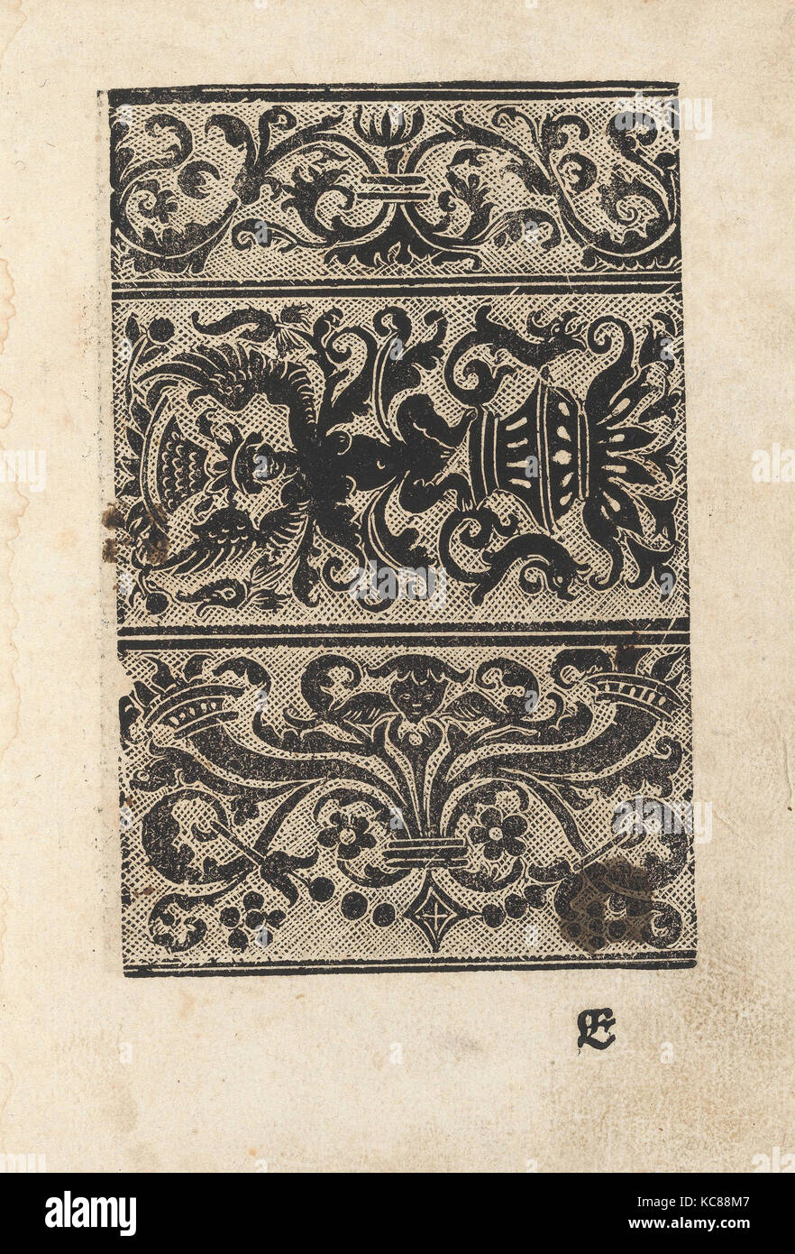 Ein ney Furmbüchlein, Page 15, recto, ca. 1525–29 Stock Photo