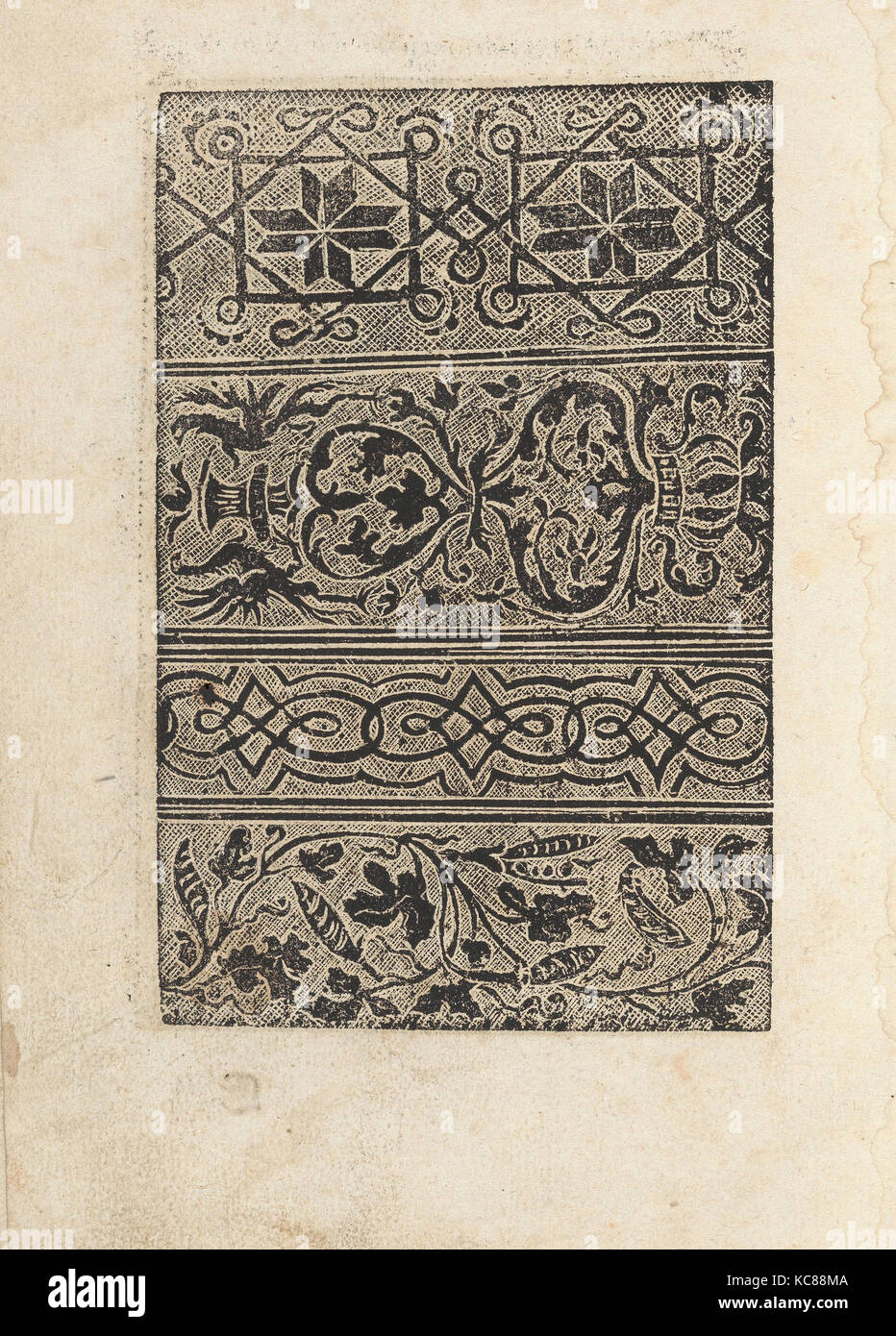 Ein ney Furmbüchlein, Page 15, verso, ca. 1525–29 Stock Photo